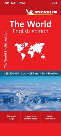 World - Michelin National Map 701