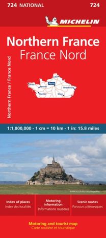 Northern France - Michelin National Map 724 Northern France - Michelin National Map 724