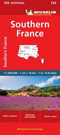 Southern France - Michelin National Map 725 Southern France - Michelin National Map 725