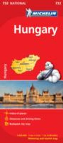 Hungary - Michelin National Map 732