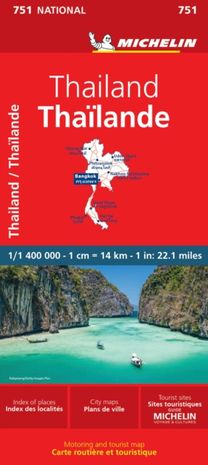 Thailand - Michelin National Map 751 Thailand - Michelin National Map 751