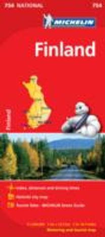 Finland - Michelin National Map 754