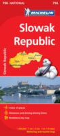Slovak Republic - Michelin National Map 756