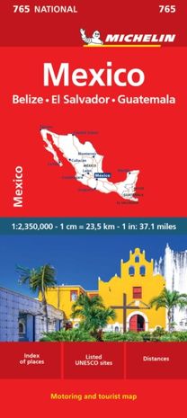 Mexico - Michelin National Map 765 Mexico - Michelin National Map 765