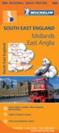 South East England - Michelin Regional Map 504
