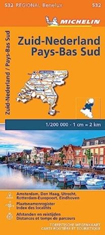 Netherlands South - Michelin Regional Map 532 Netherlands South - Michelin Regional Map 532