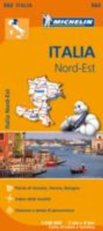 Italy Northeast - Michelin Regional Map 562