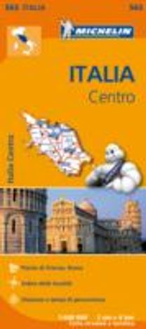 Italy Centre - Michelin Regional Map 563