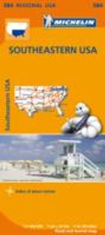 Southeastern Usa - Michelin Regional Map 584