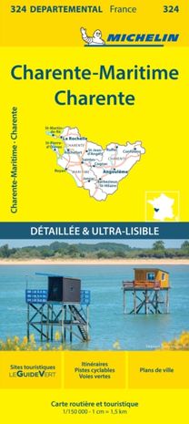 Charente-Maritime Charente - Michelin Local Map 324 Charente-Maritime Charente - Michelin Local Map 324