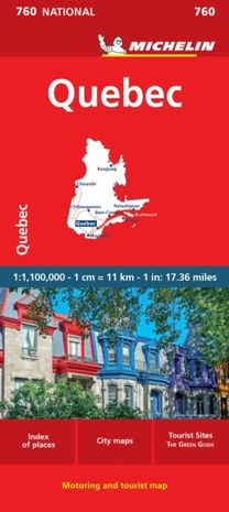 Quebec - Michelin National Map 760 Quebec - Michelin National Map 760