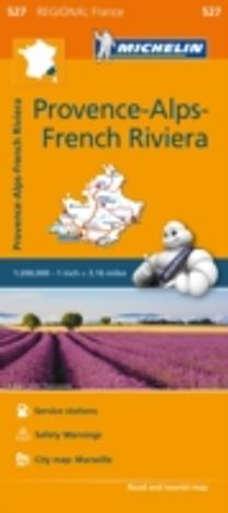 Provence- Alps - French Riviera - Michelin Regional Map 527