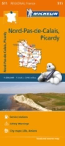 Nord-Pas-De-Calais, Picardie Map 511 Nord-Pas-De-Calais, Picardie Map 511