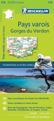 Pays Varois, Verdon Gorges - Zoom Map 114 Pays Varois, Verdon Gorges - Zoom Map 114