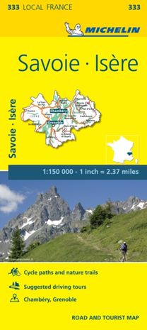 Isere, Savoie - Michelin Local Map 333 Isere, Savoie - Michelin Local Map 333
