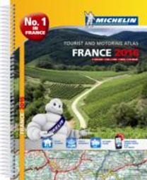 France 2016 Atlas - A4-Spiral Atlas
