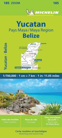 Yucatan & the Mayan Region - Zoom Map 185 Yucatan & the Mayan Region - Zoom Map 185