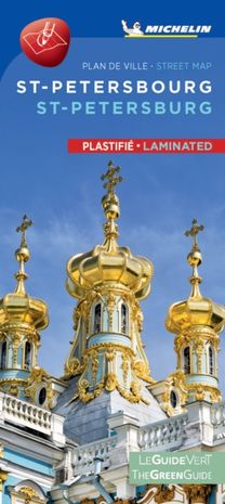 St Petersburg - Michelin City Map 9502