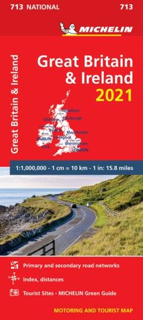 Great Britain & Ireland 2021 - Michelin National Map 713 Great Britain & Ireland 2021 - Michelin National Map 713