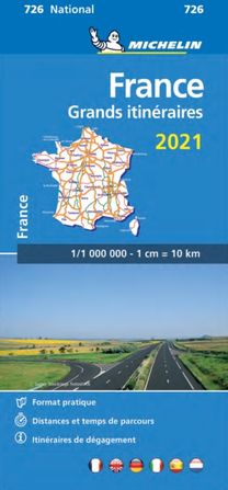 France Route Planning 2021 - Michelin National Map 726 France Route Planning 2021 - Michelin National Map 726