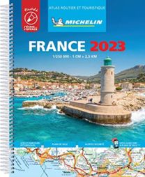 France 2023 -Tourist & Motoring Atlas A4 Laminated Spiral France 2023 -Tourist & Motoring Atlas A4 Laminated Spiral