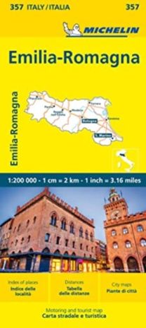 Emilia Romagna - Michelin Local Map 357 Emilia Romagna - Michelin Local Map 357