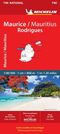 Maurice (Mauritius) - Michelin National Map 740 Maurice (Mauritius) - Michelin National Map 740