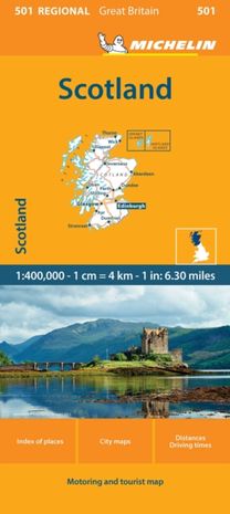 Scotland - Michelin Regional Map 501 Scotland - Michelin Regional Map 501