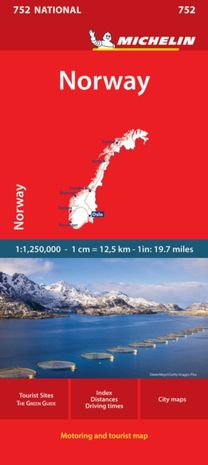 Norway - Michelin National Map 752 Norway - Michelin National Map 752
