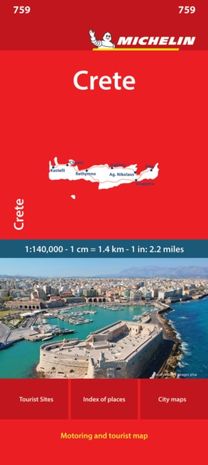 Crete - Michelin National Map 759 Crete - Michelin National Map 759