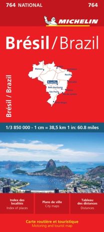 Brazil - Michelin National Map 764 Brazil - Michelin National Map 764