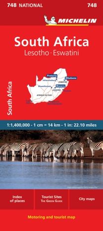 South Africa - National Map 748 South Africa - National Map 748