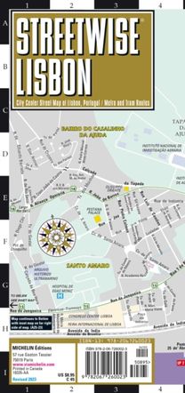 Streetwise Lisbon Map - Laminated City Center Street Map of Lisbon, Portugal Streetwise Lisbon Map - Laminated City Center Street Map of Lisbon, Portugal