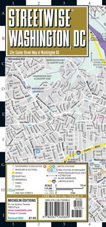 Streetwise Washington DC Map - Laminated City Center Street Map of Washington, DC: City Plans Streetwise Washington DC Map - Laminated City Center Street Map of Washington, DC: City Plans