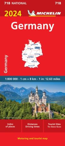 Germany 2024 - Michelin National Map 718 Germany 2024 - Michelin National Map 718