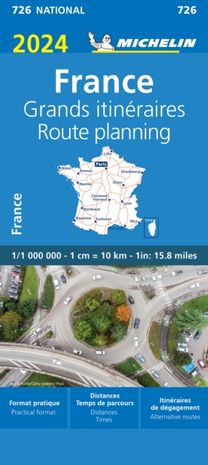 France Route Planning 2024 - Michelin National Map 726 France Route Planning 2024 - Michelin National Map 726