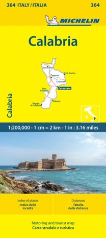 Calabria - Michelin Local Map 364 Calabria - Michelin Local Map 364