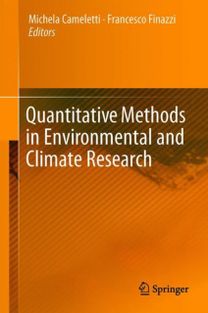 Quantitative Methods in Environmental and Climate Research Quantitative Methods in Environmental and Climate Research