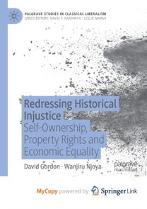Redressing Historical Injustice