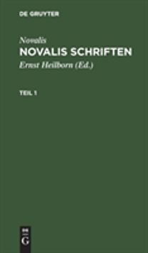 Novalis Schriften