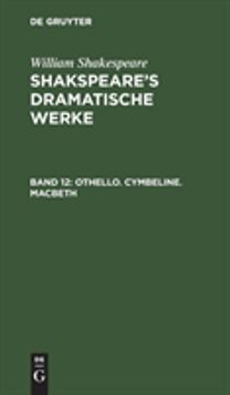 Othello. Cymbeline. Macbeth