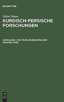 Die Tajik-Mundarten der Provinz Fars