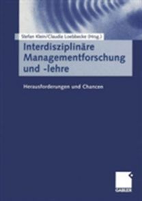 Interdisziplin  Re Managementforschung