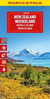 New Zealand Marco Polo Map New Zealand Marco Polo Map