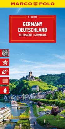 Germany Marco Polo Map Germany Marco Polo Map