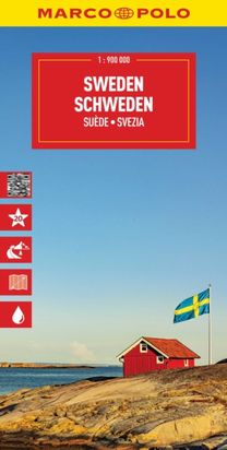 Sweden Marco Polo Map Sweden Marco Polo Map