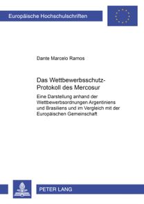 Das Wettbewerbsschutz-Protokoll Des Mercosur