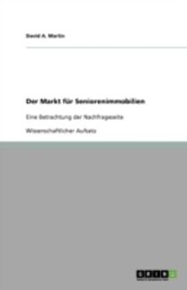 Der Markt Fur Seniorenimmobilien