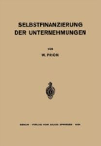 Selbstfinanzierung Der Unternehmungen