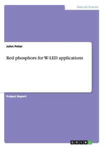 Red Phosphors for W-Led Applications